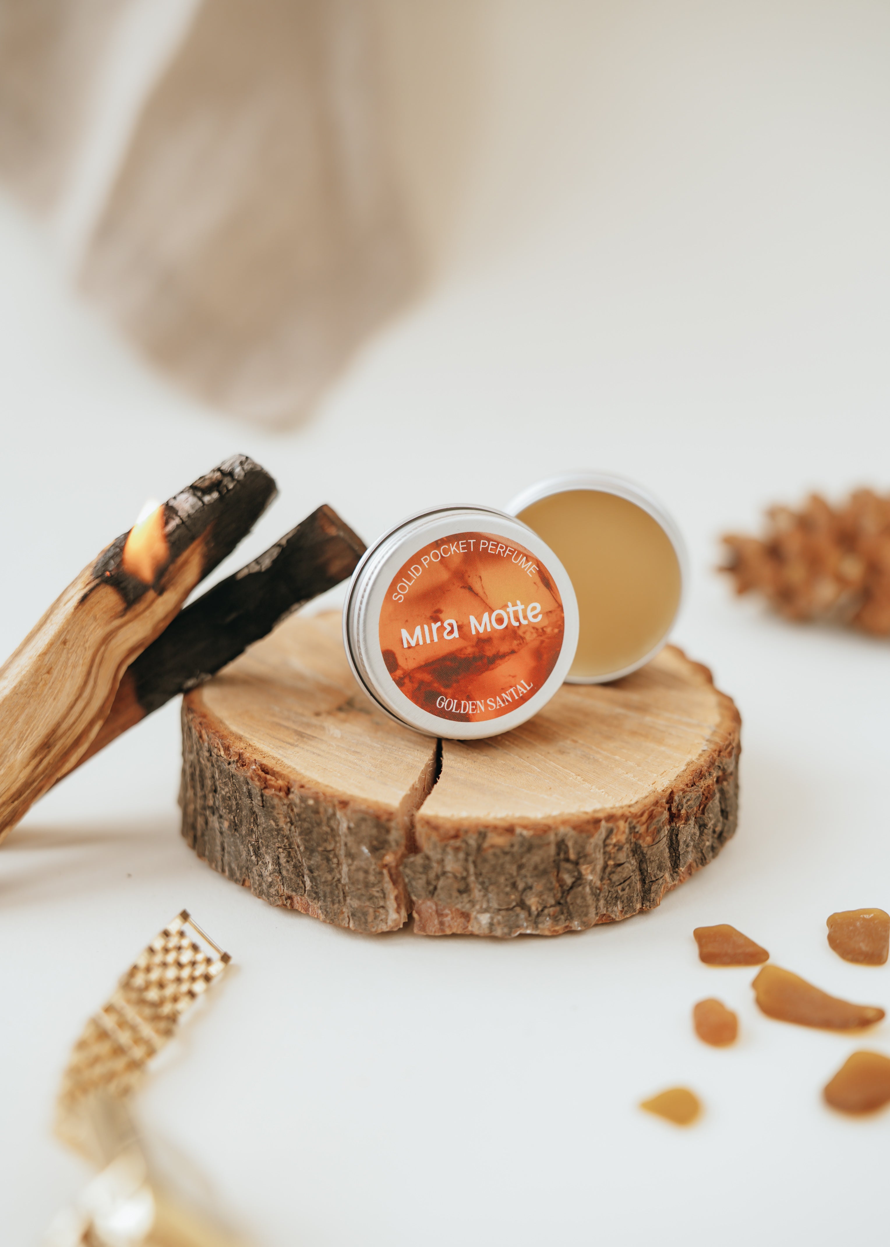 "Golden Santal" - Warm